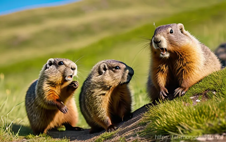 몽골 초원의 야생 동물 관찰 - **Elusive Snow Leopard in Icy Mountains**
    A hyperrealistic and cinematic image showcasing a maje...