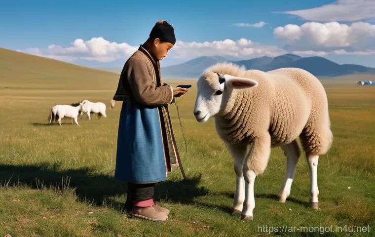 몽골의 현대적인 생활 방식 - **Ulaanbaatar: A Symphony of Eras**
    A vibrant, wide-angle street photography shot capturing a bu...