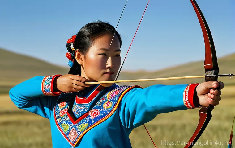 몽골의 현대적인 생활 방식 - **Modern Nomads on the Steppe**
    A serene and picturesque outdoor scene featuring a Mongolian fam...