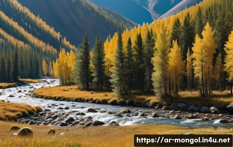 몽골의 독특한 지리적 특징 관련 이미지 1